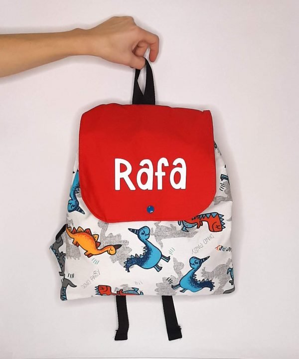 Mochila infantil personalizada con nombre